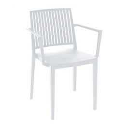 Armchair Carmen White Ε317,1 58x55x82cm WHITE