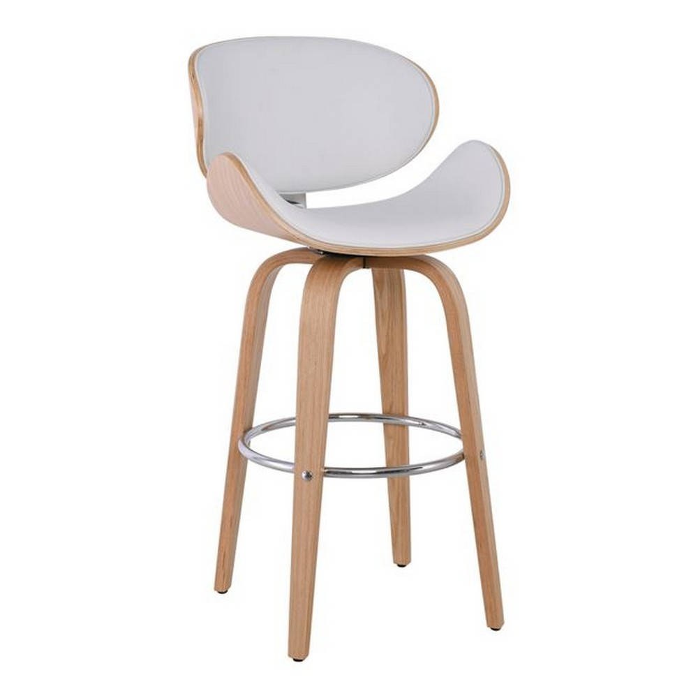 Σκαμπό Μπαρ Gomez White Ε510,2 54x53x76/107cm