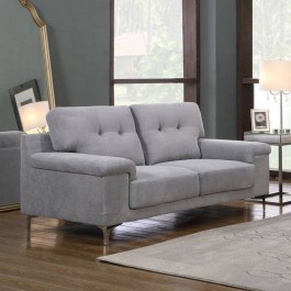 Two-Seater Sofa Note Ε965,22 171x89x85cm Light Grey LIGHT GREY