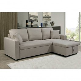 Sofa-Bed Corner Reversible Montral Beige Ε9586,7 223x146x81x83 BEIGE