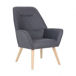 Armchair Nattaly Grey K/D Ε7140,7 76x74x101cm GREY