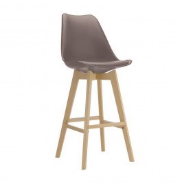 Stool Bar Martin Sand Beige ΕΜ147,9 48x58x71/110cm SAND