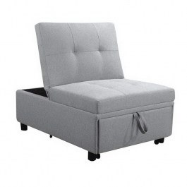 Armchair - Bed Imola Ε9921,02 75x106x90/75x172x44cm Light Grey LIGHT GREY