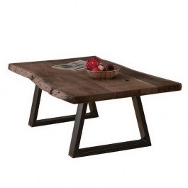 Coffee Table Lizard ΕΑ7101,1 115x65x40cm Black-Walnut WALLNUT