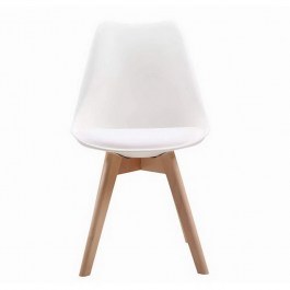 Chair Martin ΕΜ136,14 49x57x82cm White WHITE