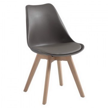 Καρέκλα Martin ΕΜ136,90W 48x56x82cm Sand-Beige Σετ 4τμχ