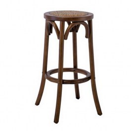 Σκαμπό Bar Vienna Ε7023,2 36x36x71cm Walnut WALLNUT
