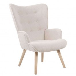 Armchair - Bergera Alma Ε7141,10 69x76x97cm Natural-White NATURAL-WHITE