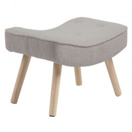 Stool - Footstool Alma Ε7141,61 52x38x35cm Light Grey LIGHT GREY