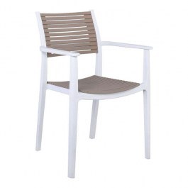 Armchair Akron Ε350,11 60x55x85cm Beige BEIGE