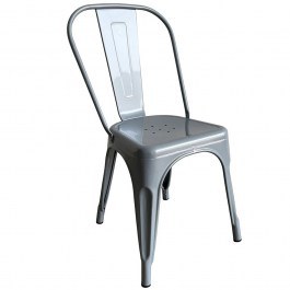 Relix Stackable Chair E5191,4W 44x49x84cm Grey GREY