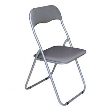 Καρέκλα Πτυσσόμενη Linda Ε557,5 43x46x80cm (Σετ 6τμχ) Grey