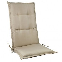 Chair Pillow Flap Ε205,H4 Ψηλό 117(45+72)x45/5cm Cappuccino CAPPUCCINO