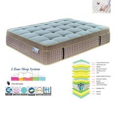 Matress Ε2058,6 Pocket Spring 5-Zone180x200x(38/36)cm
