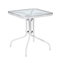 Τραπέζι Κήπου Baleno Ε2407,4 70x70x70cm White WHITE