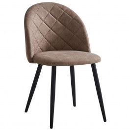 Chair Bella ΕΜ757,1S 50x56x80cm Beige BEIGE