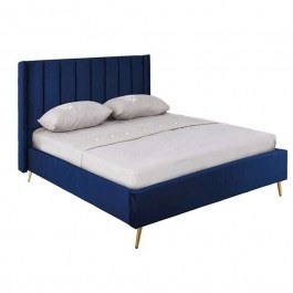 Double Bed Passion Ε8803,3 171x227x134cm/160x200cm Blue BLUE