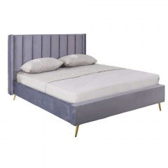 Double Bed Passion Ε8803,2 171x227x134cm/160x200cm Grey