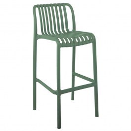 Σκαμπό Bar Moda Ε3802,4 45x49x75/101cm Green GREEN