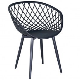 Πολυθρόνα Rex Ε373,2W 62x56x80cm Black BLACK
