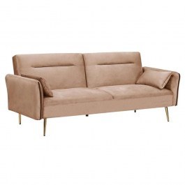 Three-seater Sofa-Bed Flick Ε9445,1 211x87x81cm Brown BROWN
