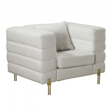 Armchair Morris Ε9600,11 103x84x76cm White