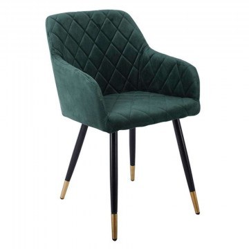 Πολυθρόνα Rena ΕΜ785,3 53x59x85cm Forest Green