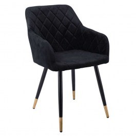 Πολυθρόνα Rena ΕΜ785,4 53x59x85cm Black BLACK