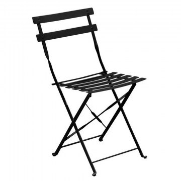 Folding Chair Zappeio Ε5174,5 40x51x77cm Black