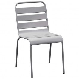 Stackable Chair Brio Ε543,1 48x59x79cm Grey GREY
