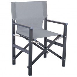 Πολυθρόνα Σκηνοθέτη Ε2601,6Μ 55x46x88cm Anthracite-Grey GREY