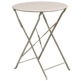 Folding Table Zappeio Ε5173,4 D60x70cm Beige BEIGE