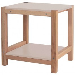 Side Table Triventi TRIVENTISST4 40x35x40cm Beige BEIGE