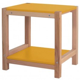 Side Table Triventi TRIVENTISST5 40x35x40cm Yellow YELLOW