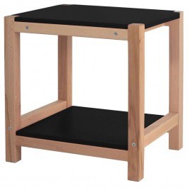 Side Table Triventi TRIVENTISSTBLACK 40x35x40cm Black BLACK