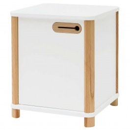 Κομοδίνο Ashme ASHMEBST1 42x42x48cm White WHITE