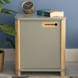 Κομοδίνο Ashme ASHMEBST6 42x42x48cm Concrete CONCRETE