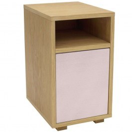 Κομοδίνο Slim SLIMBST9 30x40x52,5cm Pink PINK