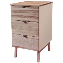 Office Drawer Luka 3 LUKAWTDNAT4 41x50x75cm Natural-Beige NATURAL-BEIGE