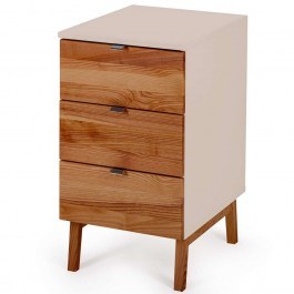 Office Drawer Luka 3 LUKADOAK4 41x50x75cm Oak-Beige OAK-BEIGE