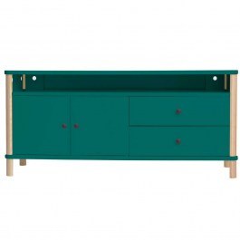 Έπιπλο Τηλεόρασης Ashme ASHMETV10 140x45x60cm Sea Green SEA GREEN