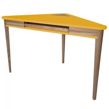 Corner Office Ashme ASHMECORKOF5 114x85x75cm Yellow
