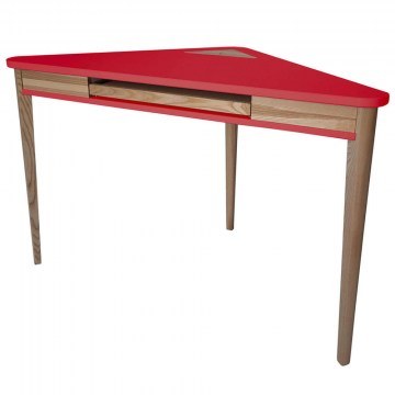 Corner Office Ashme ASHMECORKOF12 114x85x75cm Red