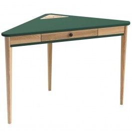 Corner Office With Drawer Ashme ASHMECOROF10 114x85x75cm Sea Green SEA GREEN