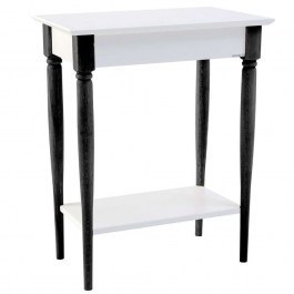 Κονσόλα Mamo S MAMOCSBL1 65x35x74cm White-Black WHITE-BLACK