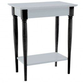 Κονσόλα Mamo S MAMOCSBL8 65x35x74cm Pearl Grey-Black PEARL-BLACK