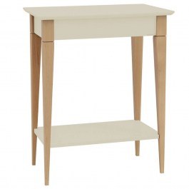 Κονσόλα Mimo S MIMOCSBE2 65x35x74cm Chalk White-Beech WHITE