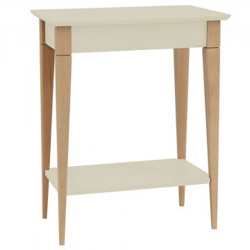 Κονσόλα Mimo S MIMOCSBE2 65x35x74cm Chalk White-Beech