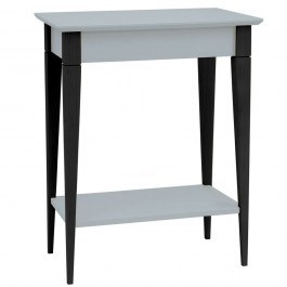 Κονσόλα Mimo S MIMOCSBL8 65x35x74cm Pearl Grey-Black GREY