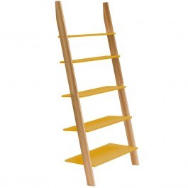 Floor Rack Ashme L ASHMESL5 85x35x180cm Yellow YELLOW